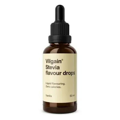 Vilgain Stevia Drops – vanília 50 ml