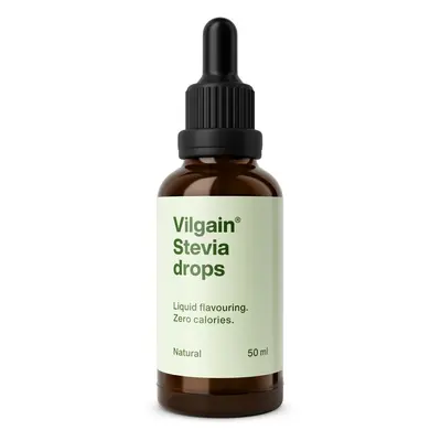 Vilgain Stevia Drops – Natúr 50 ml