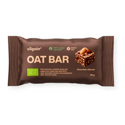 Vilgain BIO Oat Bar – mandula és csokoládé 50 g