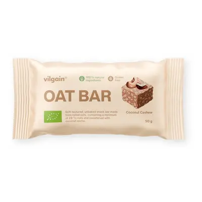 Vilgain BIO Oat Bar – kesu és kókusz 50 g