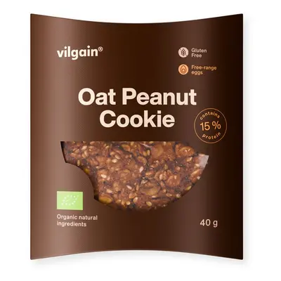 Vilgain Oat Peanut Cookie BIO – 40 g