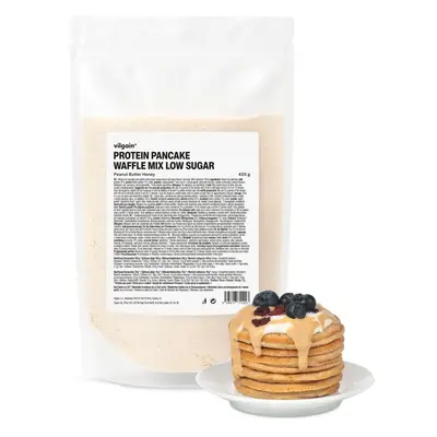 Vilgain Protein Pancake & Waffle Mix Low Sugar – Földimogyoróvaj mézzel 420 g