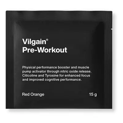 Vilgain Pre-workout 2.0 – vörös narancs 15 g