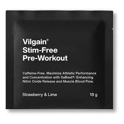 Vilgain Pre-Workout stimulánsok nélkül 2.0 – eper/lime 18 g