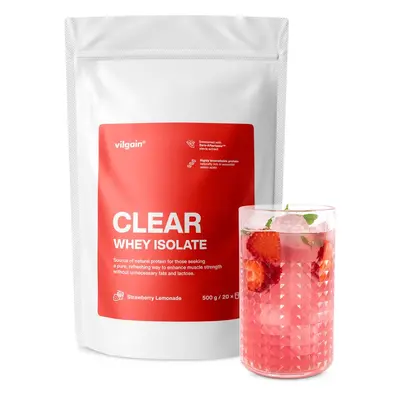 Vilgain Clear Whey Isolate – Eper limonádé 500 g