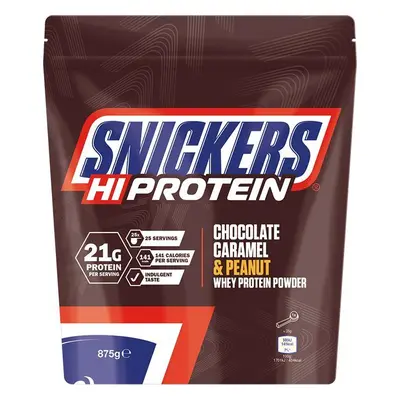 Mars Snickers HiProtein Powder – csokoládé/karamell/földimogyoró 455 g