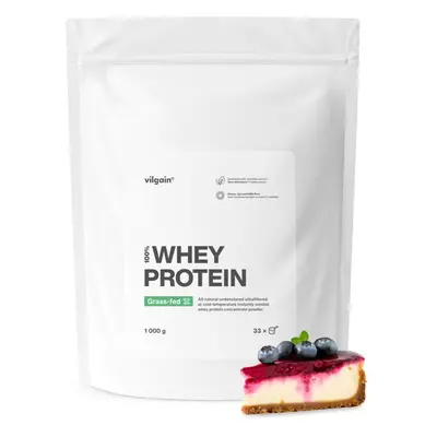 Vilgain Grass-Fed Whey Protein – fekete áfonyás cheesecake 1000 g