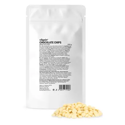 Vilgain Csokicseppek – fehér csokoládé 250 g