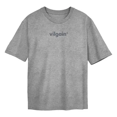 Vilgain Logotype Tee – S Grey melange