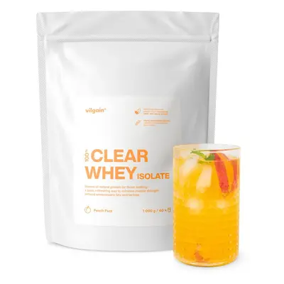 Vilgain Clear Whey Isolate – Peach fuzz 1000 g