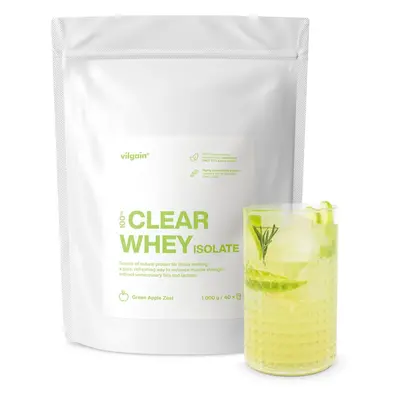 Vilgain Clear Whey Isolate – Green apple zest 1000 g