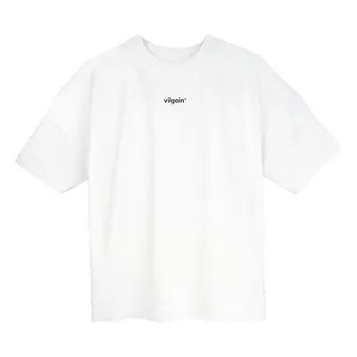 Vilgain Boxy Logotype Tee – L Fehér