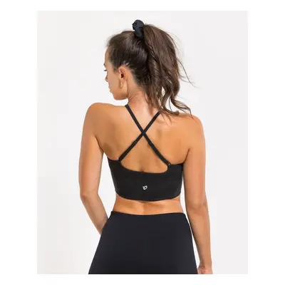 Vilgain Cotton Bralette – XL jet black