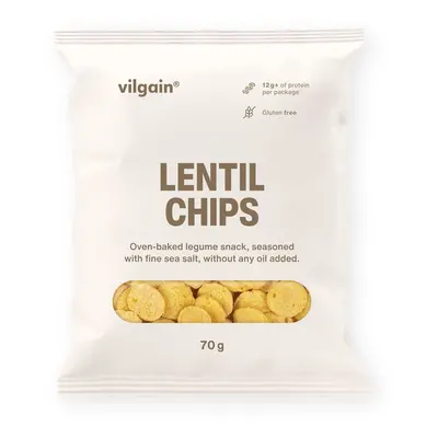 Vilgain Hüvelyes chips BIO – lencse 70 g