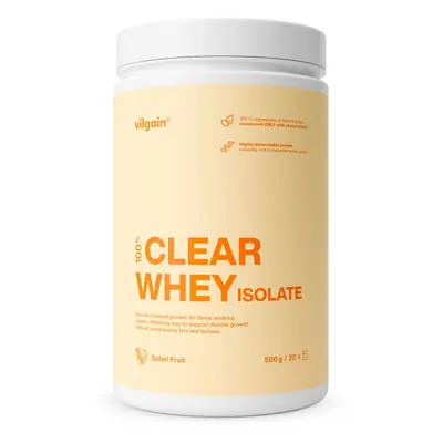 Vilgain Clear Whey Isolate – Safari fruit 500 g