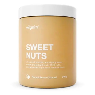 Vilgain Sweet Nuts – földimogyoró és pekándió karamellel 300 g