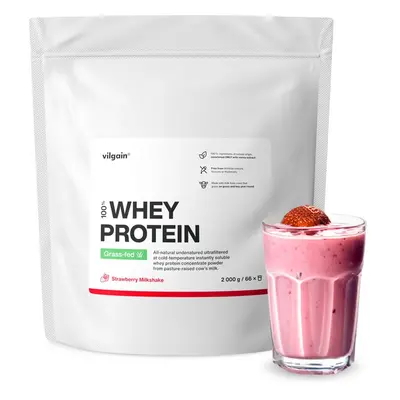 Vilgain Grass-Fed Whey Protein – epres milkshake 2000 g