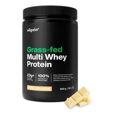 Vilgain Grass-Fed Multi Whey Protein – fehér csokoládé 900 g