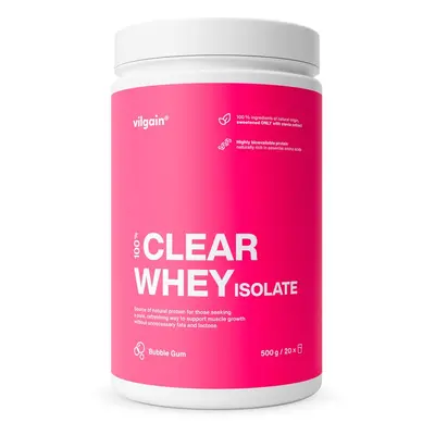 Vilgain Clear Whey Isolate – Bubble Gum 500 g