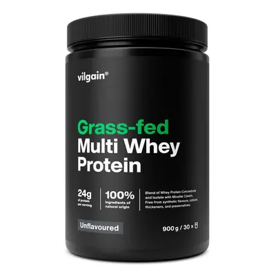 Vilgain Grass-Fed Multi Whey Protein – ízesítés nélkül 900 g