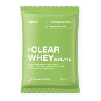 Vilgain Clear Whey Isolate – Green apple zest 25 g