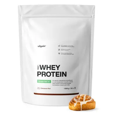 Vilgain Grass-Fed Whey Protein – fahéjas tekercs 1000 g