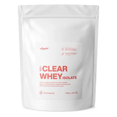 Vilgain Clear Whey Isolate – Pink grapefruit 1000 g