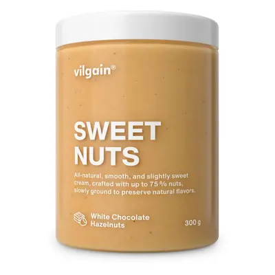 Vilgain Sweet Nuts – Fehér csokoládé és mogyoró 300 g