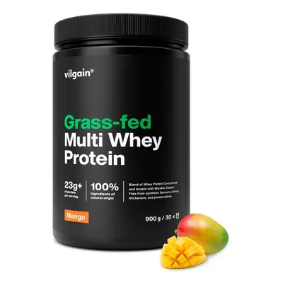 Vilgain Grass-Fed Multi Whey Protein – mangó 900 g