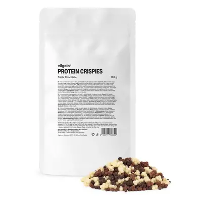 Vilgain Protein Crispies – tripla csokoládé 100 g