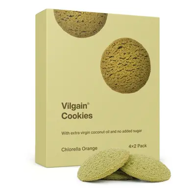 Vilgain BIO Cookies – chlorella és narancs 135 g (4 x 2 keksz)