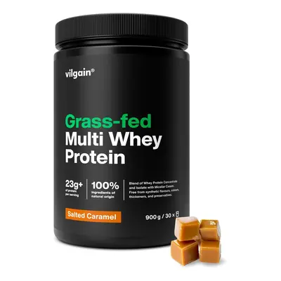 Vilgain Grass-Fed Multi Whey Protein – sós karamell 900 g