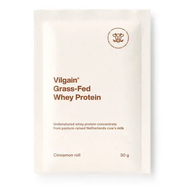 Vilgain Grass-Fed Whey Protein – fahéjas tekercs 30 g