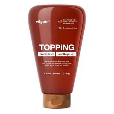 Vilgain Prebiotic Topping Low Sugar – sós karamell 300 g