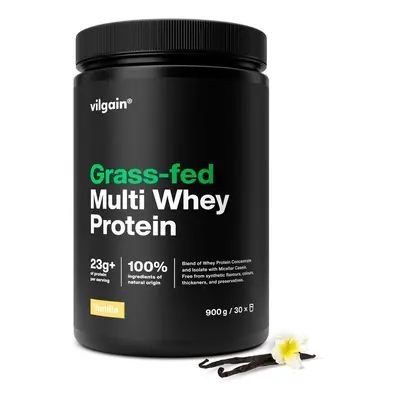 Vilgain Grass-Fed Multi Whey Protein – vanília 900 g