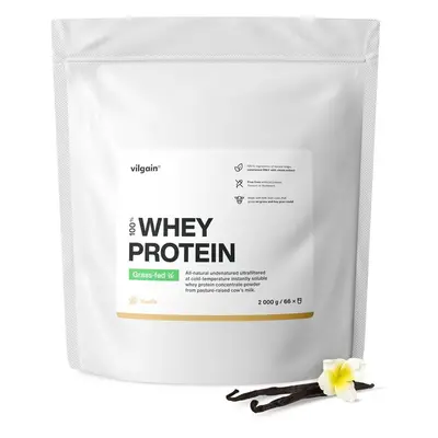 Vilgain Grass-Fed Whey Protein – vanília 2000 g