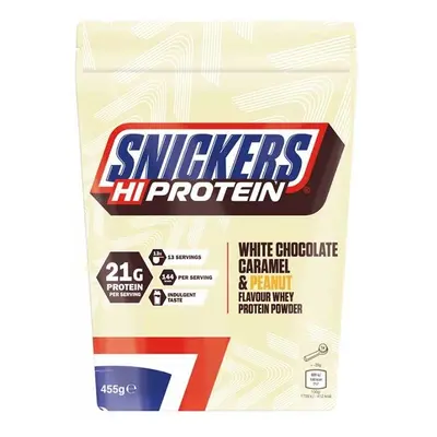 Mars Snickers HiProtein Powder – fehér csokoládé/karamell/földimogyoró 455 g