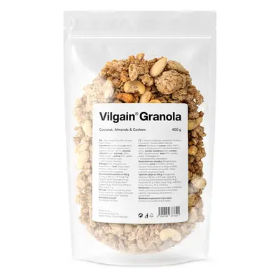 Vilgain Granola – kókusz, mandula és kesu 400 g