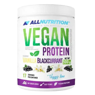 AllNutrition Vegan Protein – vanília/fekete ribizli 500 g