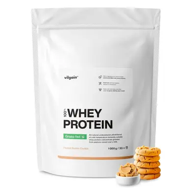 Vilgain Grass-Fed Whey Protein – Keksz mogyoróvajjal 1000 g