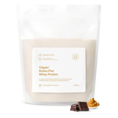 Vilgain Grass-Fed Whey Protein – mogyoróvaj és kakaó 2000 g