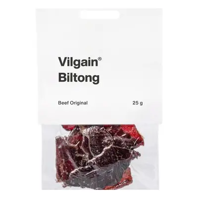 Vilgain Szárított marhahús biltong – original 25 g