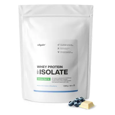 Vilgain Grass-Fed Whey Protein Isolate – fehér csokoládé áfonyával 1000 g