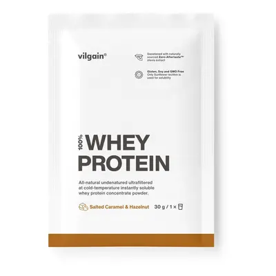 Vilgain Whey Protein – Sós karamell és mogyoró 30 g