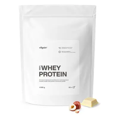 Vilgain Whey Protein – Fehér csokoládé és mogyoró 1000 g