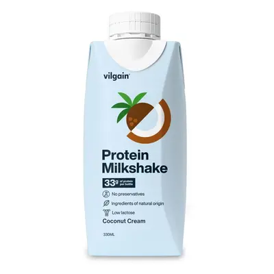 Vilgain Protein Milkshake – kókuszkrém 330 ml