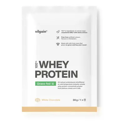 Vilgain Grass-Fed Whey Protein – fehér csokoládé 30 g