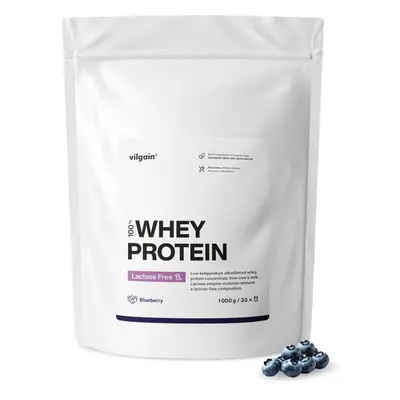 Vilgain Lactose Free Whey Protein – fekete áfonya 1000 g