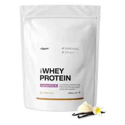 Vilgain Lactose Free Whey Protein – vaníliás krém 1000 g