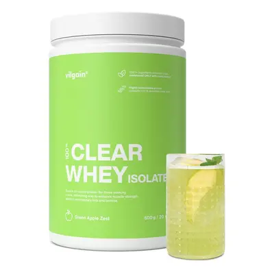 Vilgain Clear Whey Isolate – Green apple zest 500 g